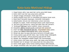 120 Kata-kata Motivasi Hidup sebagai Booster Semangat