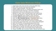 120 Kata-kata Motivasi Hidup sebagai Booster Semangat