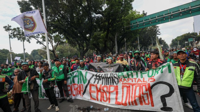 Kala Demo Ojol Tak Lumpuhkan Akses Penumpang