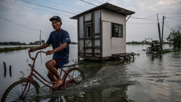 Belasan Ribu Warga di Demak Terdampak Banjir Akibat Jebolnya Tanggul Sungai Tuntang