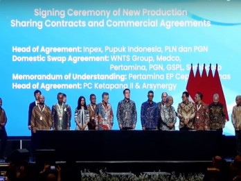 Disaksikan Prabowo, Inpex Teken Perjanjian Jual Beli Gas Masela dengan 3 BUMN