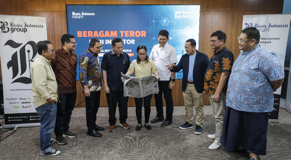 Bisnis Indonesia Forum Gelar Diskusi Dengan Tema Beragam Teror Bagi Investor