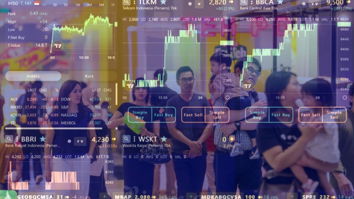 IHSG Ditutup Menguat, Saham ANTM, BBRI, hingga BRPT Melaju