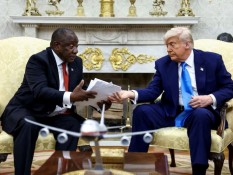 Tegang! Trump Ungkit soal Genosida di Afrika Selatan di Depan Cyril Ramaphosa