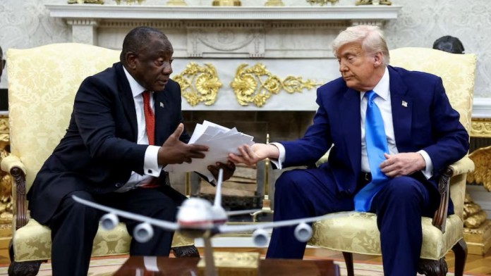 Tegang! Trump Ungkit soal Genosida di Afrika Selatan di Depan Cyril Ramaphosa