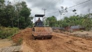 Pemprov Riau Perbaiki Jalan Lintas Kabupaten Indragiri Hulu