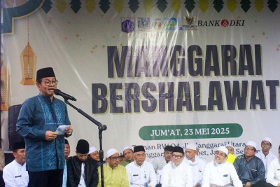 Pemprov DKI Jakarta Gelar Manggarai Bershalawat