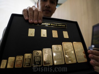 Harga Emas Antam Melonjak Tajam Hari Ini, Ukuran 1 Gram Tembus Rp1.930.000