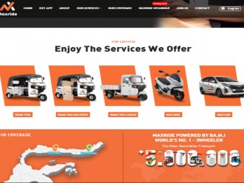 Andalkan Bajaj, Maxride Pesaing Baru Grab dan Gojek?