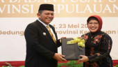 Pemprov Kepri Kukuhkan Kepala BPS Kepri Sekaligus Perkuat Kerja Sama