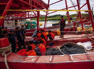 KKP Amankan Dua Kapal Ikan Asing Berbendera Vietnam di Kepulauan Riau