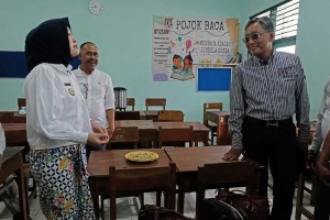Menteri Pekerjaan Umum Dody Hanggodo Kunjungi SMP Negeri 2 Temanggung