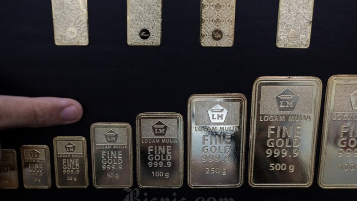 Harga Emas Antam Stagnan Hari Ini, Masih Dibanderol Rp1,93 per Gram
