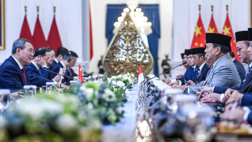 Presiden Prabowo Menerima Kunjungan PM China Li Qiang