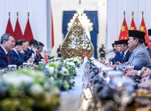Presiden Prabowo Menerima Kunjungan PM China Li Qiang