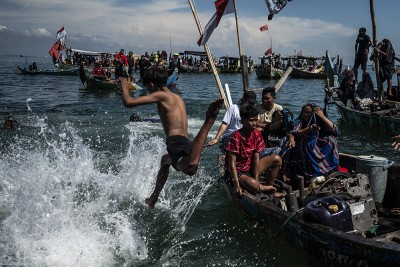 Sedekah Laut Nelayan Tambaklorok Semarang
