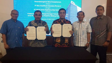 Majukan Industri Perkapalan, BKI dan Gas Solution Tandatangani MoU