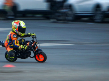 Pelatihan Untuk Pebalap Mini GP di Balikpapan