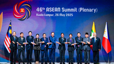 Prabowo Hadiri Pembukaan dan Sidang Pleno KTT Ke-46 Asean di Malaysia