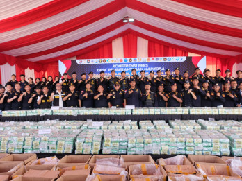 Penyelundupan Sabu Terbesar sepanjang Sejarah Terbongkar, Barang Bukti Capai 2 Ton