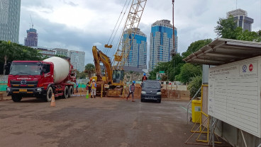 Proyek MRT Jakarta Thamrin-Monas Ditarget Rampung 2027