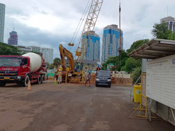 Proyek MRT Jakarta Thamrin-Monas Ditarget Rampung 2027