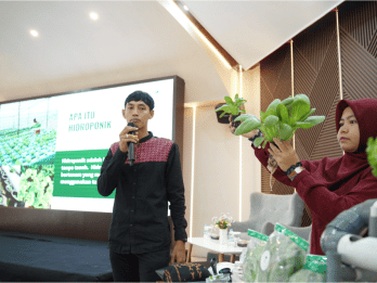 Pusri Dorong Ketahanan Pangan melalui Pelatihan Urban Farming