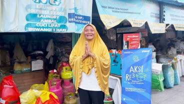 Nasabah PNM Mekaar Sulap 10 Ton Pakaian Lama Miliki Harapan Baru