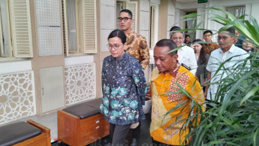 Sri Mulyani Sambangi Kantor Bahlil, Ternyata Ini yang Dibahas