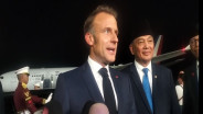 Pernyataan Macron saat Tiba di Indonesia: Negara Kalian Indah