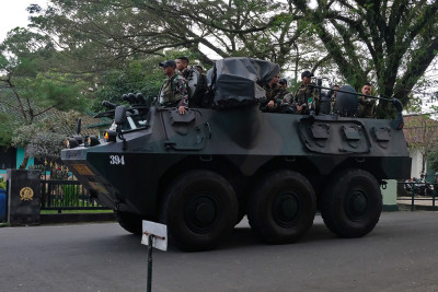 Apel Pengamanan Kunjungan Presiden Perancis