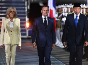 Presiden Prancis Tiba di Indonesia