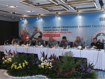 Gelar RUPST 2024, Semen Baturaja Bagikan Dividen Rp25,85 Miliar