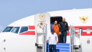 Prabowo Sambut Emmanuel Macron di Yogyakarta International Airport