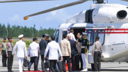 Momen Prabowo Ajak Macron Naik Maung dan Helikopter Menuju Akmil Magelang