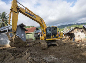 BNPB Fokus Perbaikan Infrastruktur Dasar Pascabanjir Bandang Landa Donggala
