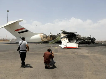 Israel Rudal Pesawat Jemaah Haji, Semua Hangus Terbakar Tinggal Ekor