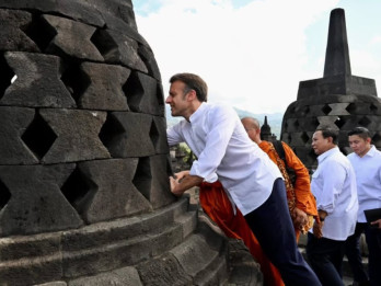 YBA Indonesia Soroti Pelanggaran yang Dilakukan Presiden Macron di Candi Borobudur