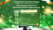 Avian Brands Dinobatkan sebagai Market Leader Industri Cat 2024