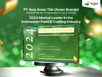 Avian Brands Dinobatkan sebagai Market Leader Industri Cat 2024