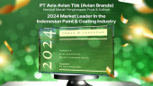 Avian Brands Dinobatkan sebagai Market Leader Industri Cat 2024