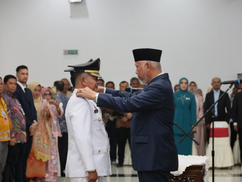 Bupati dan Wakil Bupati Pasaman Hasil PSU Resmi Dilantik