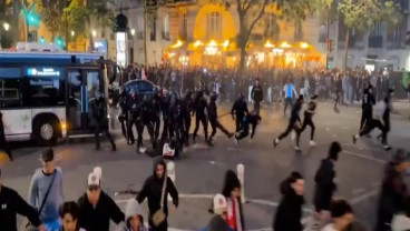 Paris Rusuh! 81 Orang Ditangkap Buntut Nobar Final Liga Champions PSG vs Inter Milan