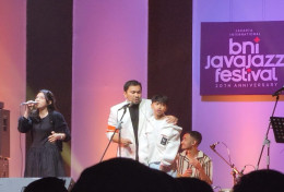 Tompi Ajak Anak Naik Panggung BNI Java Jazz Festival 2025