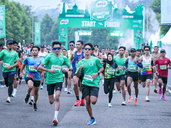 Ribuan Peserta Hijaukan Bandung lewat Road to MILO ACTIV Indonesia Race 2025 Bandung Raya Series