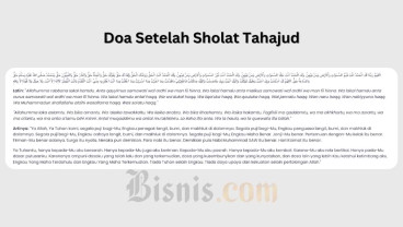 Bacaan Doa dan Dzikir Setelah Salat Tahajud seperti Ajaran Rasulullah SAW