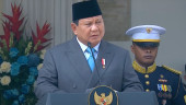 Di depan Mega dan Gibran, Prabowo Ingatkan Pejabat Tak Becus Lebih Baik Mundur