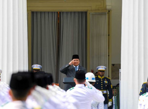 Presiden Prabowo Subianto Pimpin Upacara Hari Lahir Pancasila