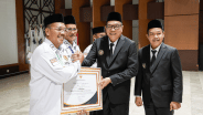Bupati Muba Lantik 3 Kades Antar Waktu dan Pengurus DPC Apdesi 2025-2030