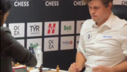 Momen GM Catur Magnus Carlsen Gebrak Meja saat Dikalahkan Remaja 19 Tahun